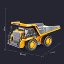 Escavadeira, Caminhão e Trator de Esteira de Controle Remoto Sem Fio - Yigong - Constru Toy