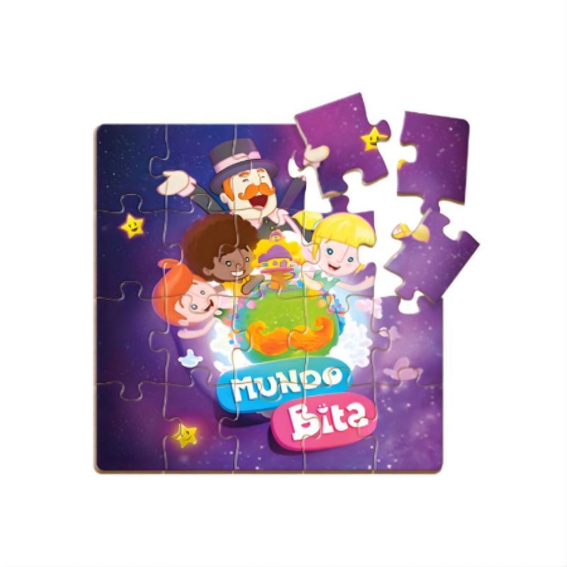 Quebra-Mente KIDS! - Quebra Cabeça em Madeira MDF X