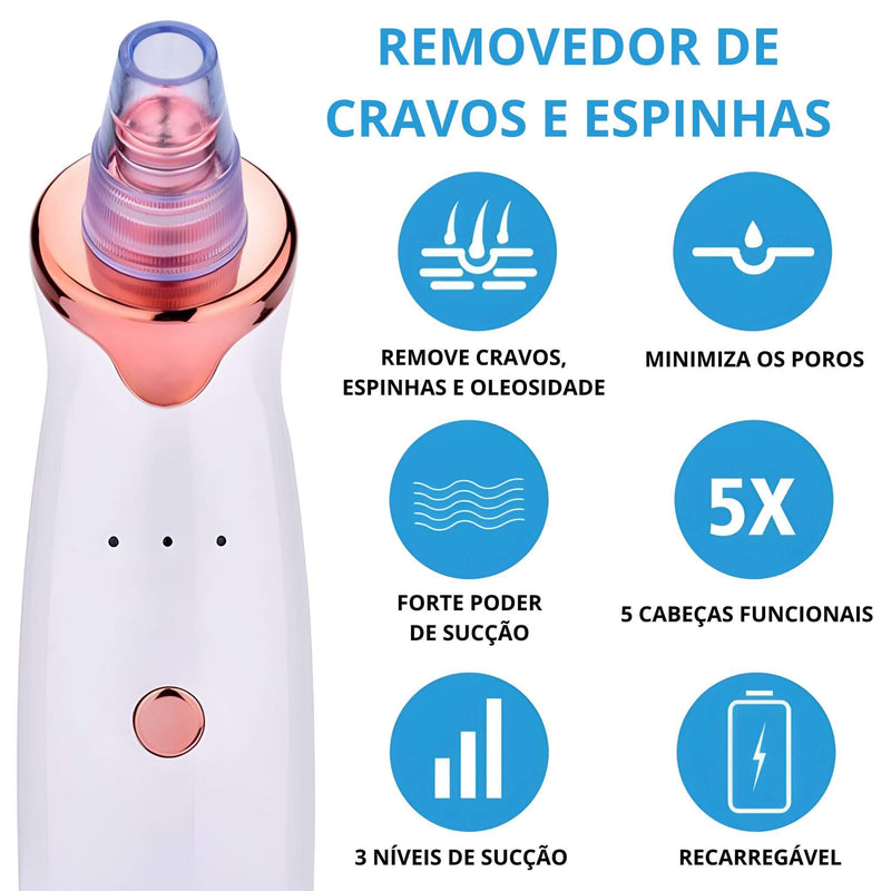 Removedor de Cravos e Espinhas - Pele Low