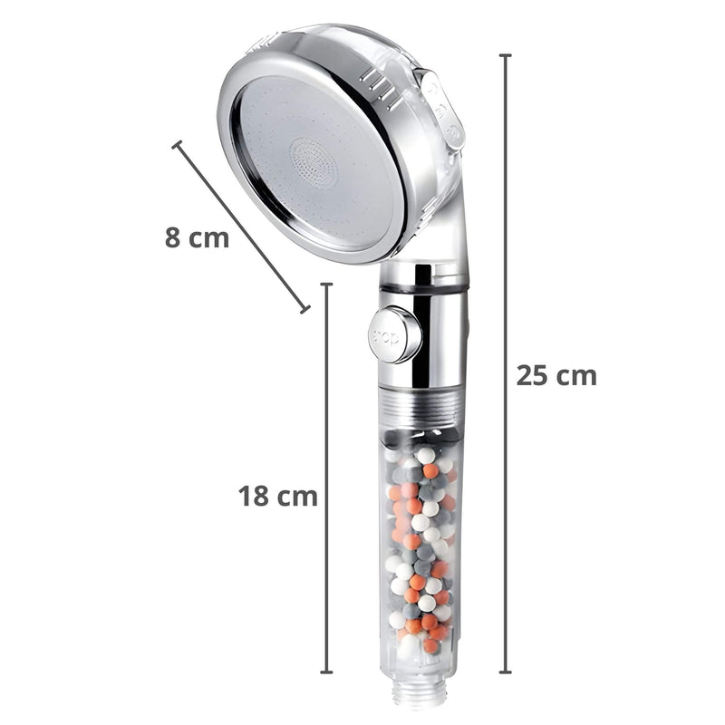 Chuveiro Spa de Alta Pressão e Filtragem Iônica - Z&L