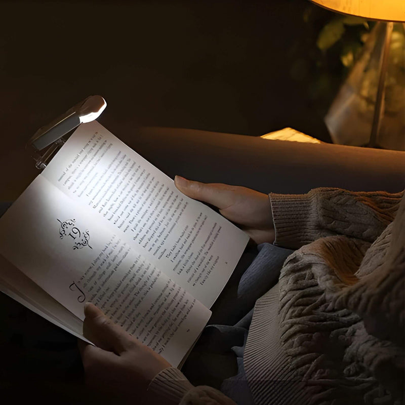 Mini Luz de Leitura- Clip Led