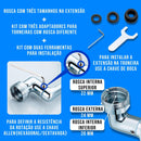 Extensão Articulada de Torneira - Metal Hidra