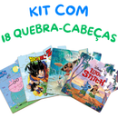 Quebra-Mente KIDS! - Quebra Cabeça em Madeira MDF X