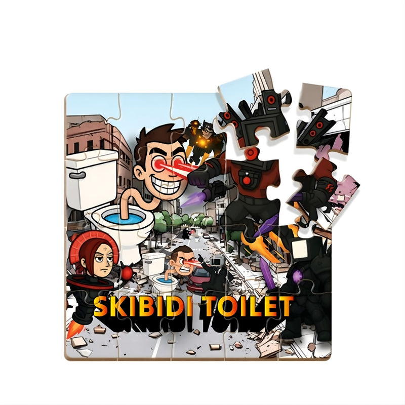 Quebra-Mente KIDS! - Quebra Cabeça em Madeira MDF X