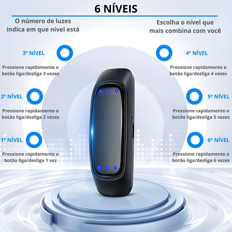 Aparelho Inteligente Elétrico Anti-Ronco - Sleep Well Pro