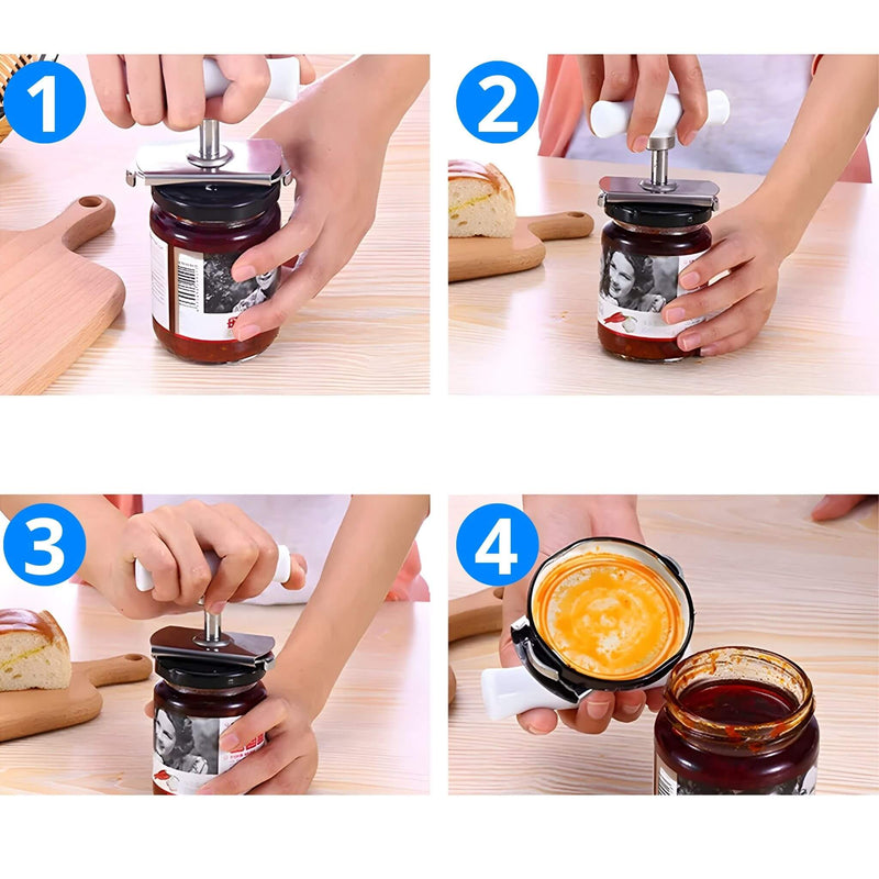 Abridor de Frascos Inox - Easy Twist