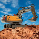 Escavadeira, Caminhão e Trator de Esteira de Controle Remoto Sem Fio - Yigong - Constru Toy