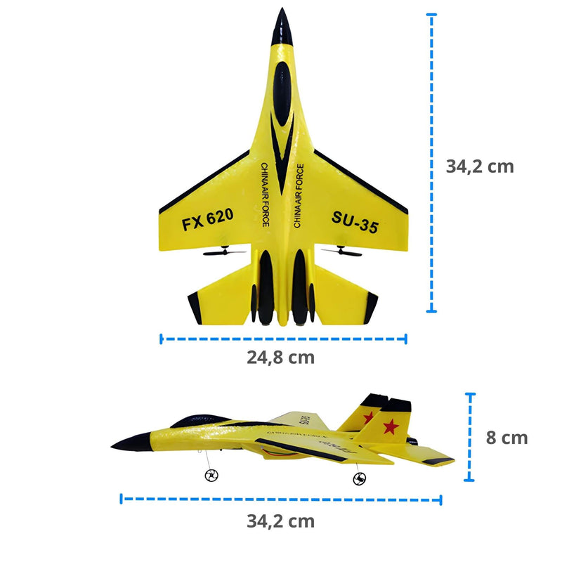 Avião de Controle Remoto - SU-35