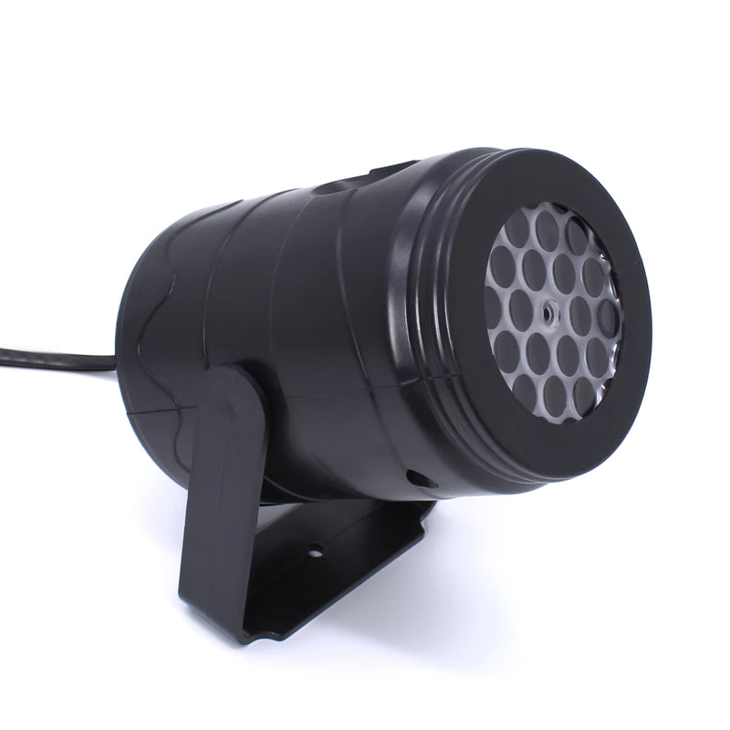 Projetor Natalino LED RGB Rotativo com Desenhos de Natal