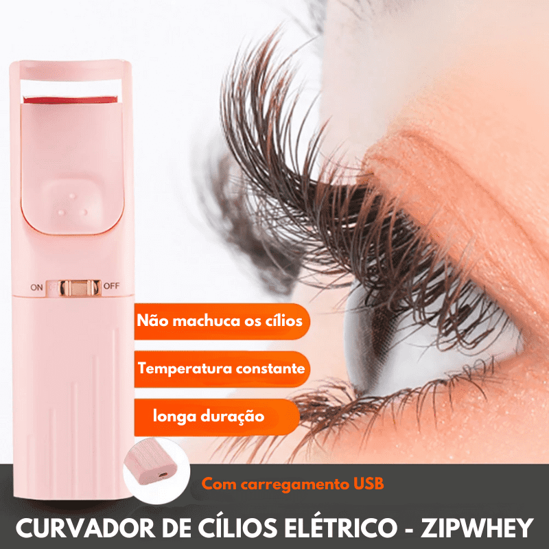 Curvador de Cílios Elétrico - Zipwhey Pro - Lojas Original