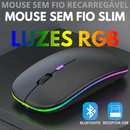 Mouse Bluetooth Sem Fio Slim Wireless - Renzo - Lojas Original