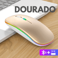 Mouse Bluetooth Sem Fio Slim Wireless - Renzo - Lojas Original
