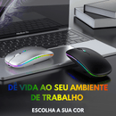 Mouse Bluetooth Sem Fio Slim Wireless - Renzo - Lojas Original