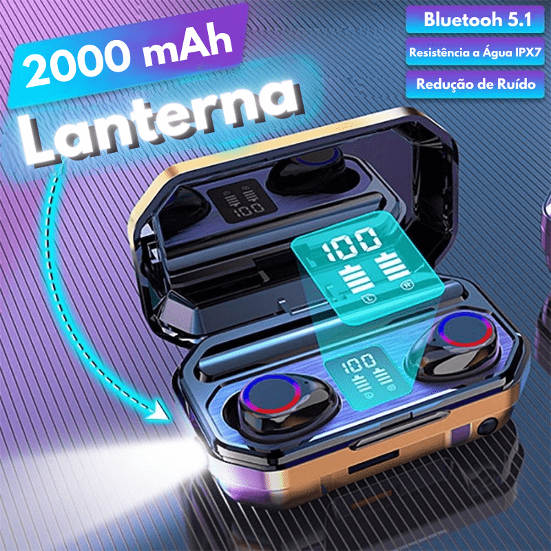 Fone de Ouvido Bluetooth 5.0 - Insma M18 - Lojas Original